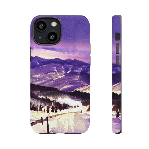 Vail Colorado at Christmas - Impact Resistant Phone Case iPhone 13 Mini Matte